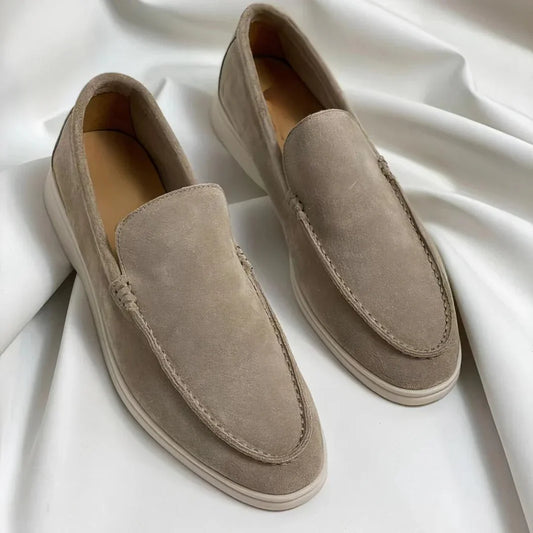Pablo | Elegantes mocasines de ante
