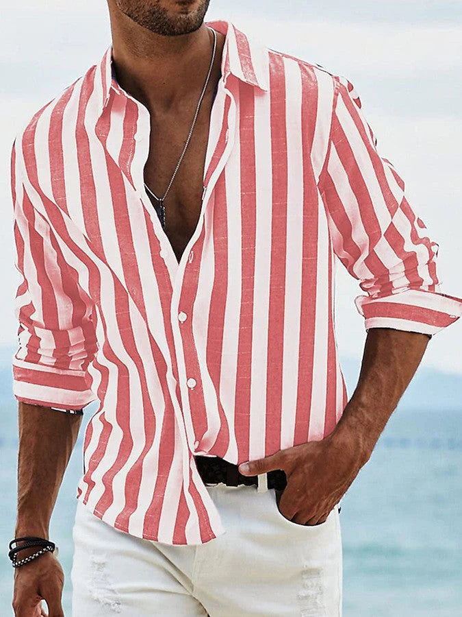Miguel | Camisa Riviera Stripe