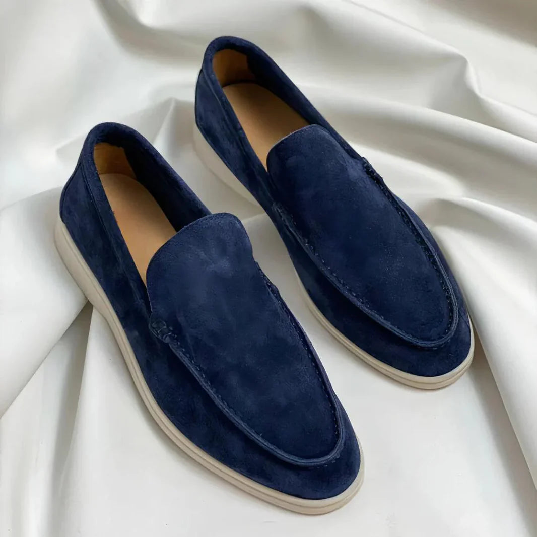 Pablo | Elegantes mocasines de ante
