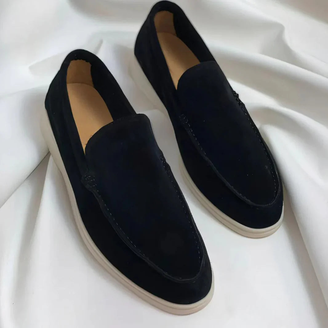Pablo | Elegantes mocasines de ante