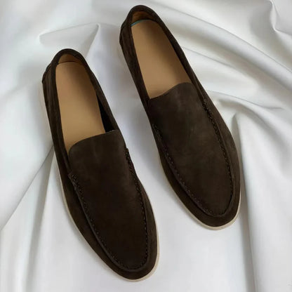 Pablo | Elegantes mocasines de ante