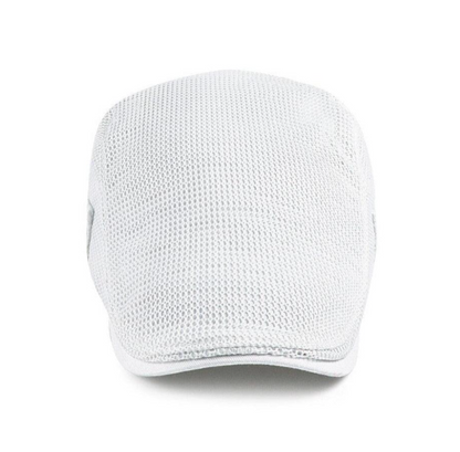 Gorra de malla | Gorra plana informal para hombre
