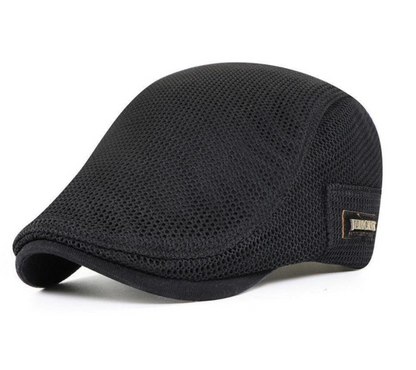 Gorra de malla | Gorra plana informal para hombre