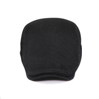Gorra de malla | Gorra plana informal para hombre