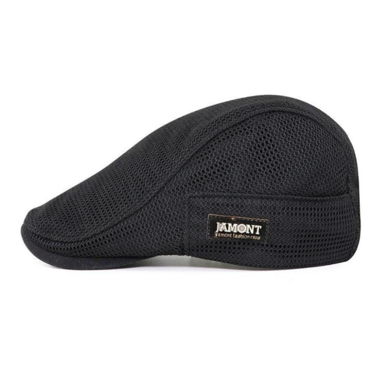 Gorra de malla | Gorra plana informal para hombre