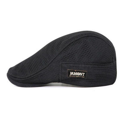 Gorra de malla | Gorra plana informal para hombre