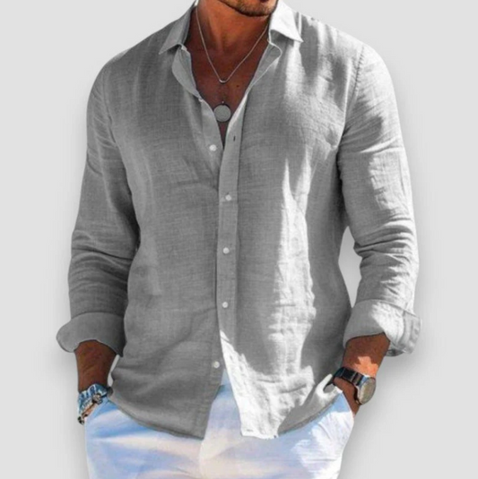 Lucas | Camisa de lino elegante y ligera