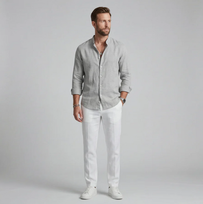 Lucas | Camisa de lino elegante y ligera