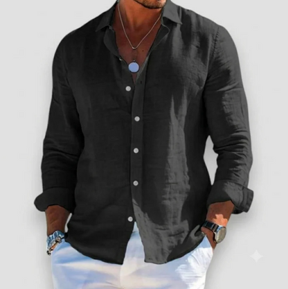Lucas | Camisa de lino elegante y ligera